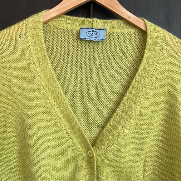 COPY - PRADA | Women’s Mohair Cardigan • Sz 40 - Picture 2 of 7